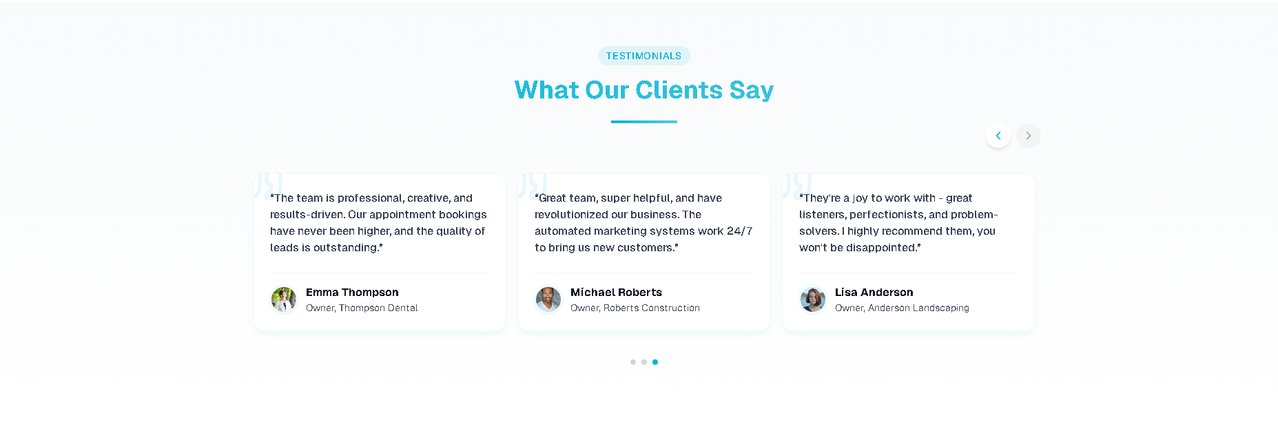 Website portfolio example 10